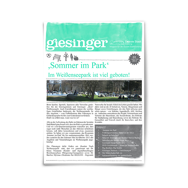 Titelseite Giesinger 01 | 2012