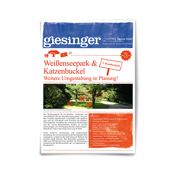 Titelseite Giesinger 03 | 2012